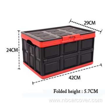 Best quality custom plastic folding car storage box